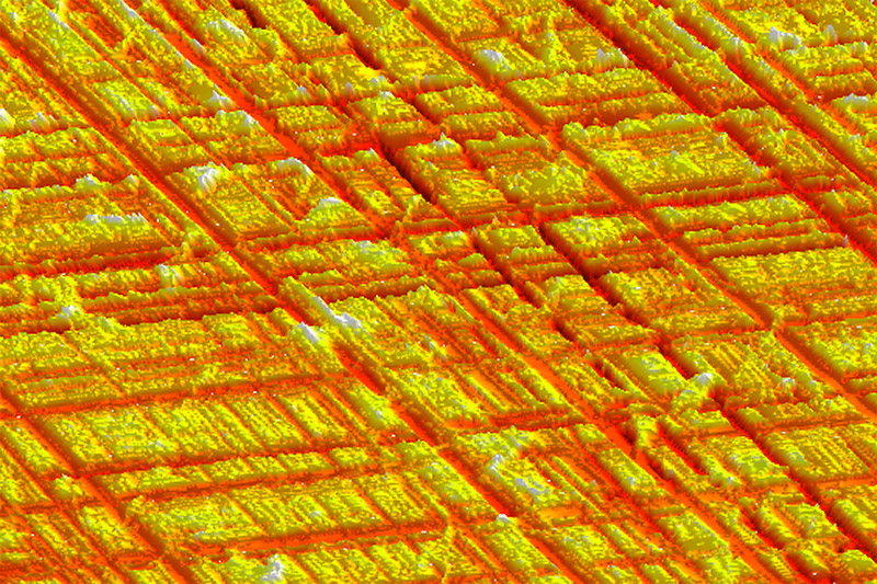 缸孔珩磨网纹测量